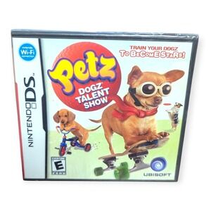 Petz Dogz Talent Show Nintendo DS Brand New Factory Sealed